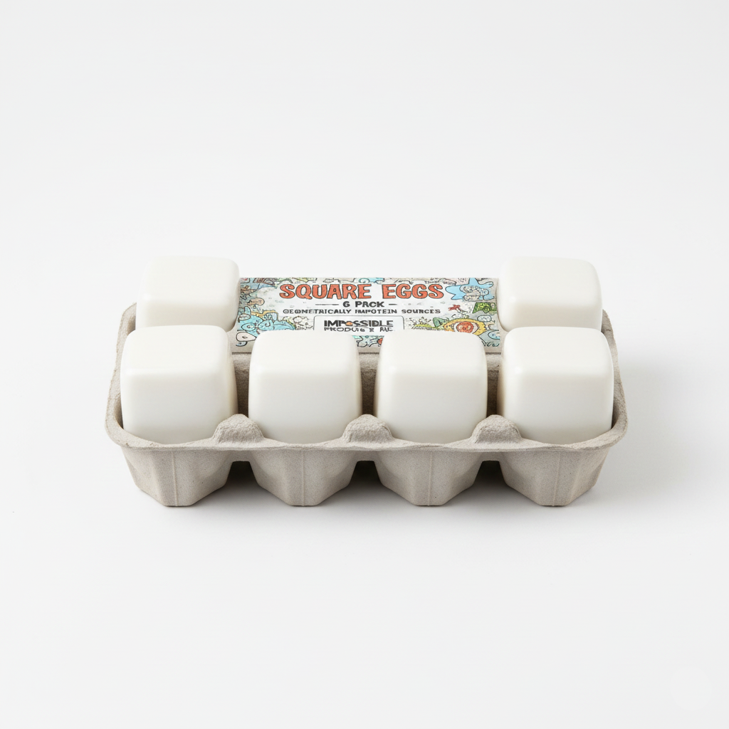 Square Eggs (6-pack)
